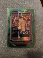 2023-24 Panini Prizm Draft Picks Green James Nnaji RC #3